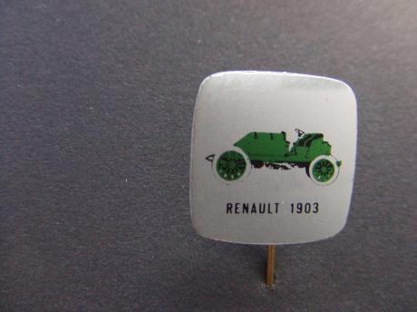 Renault 1903 oldtimer groen